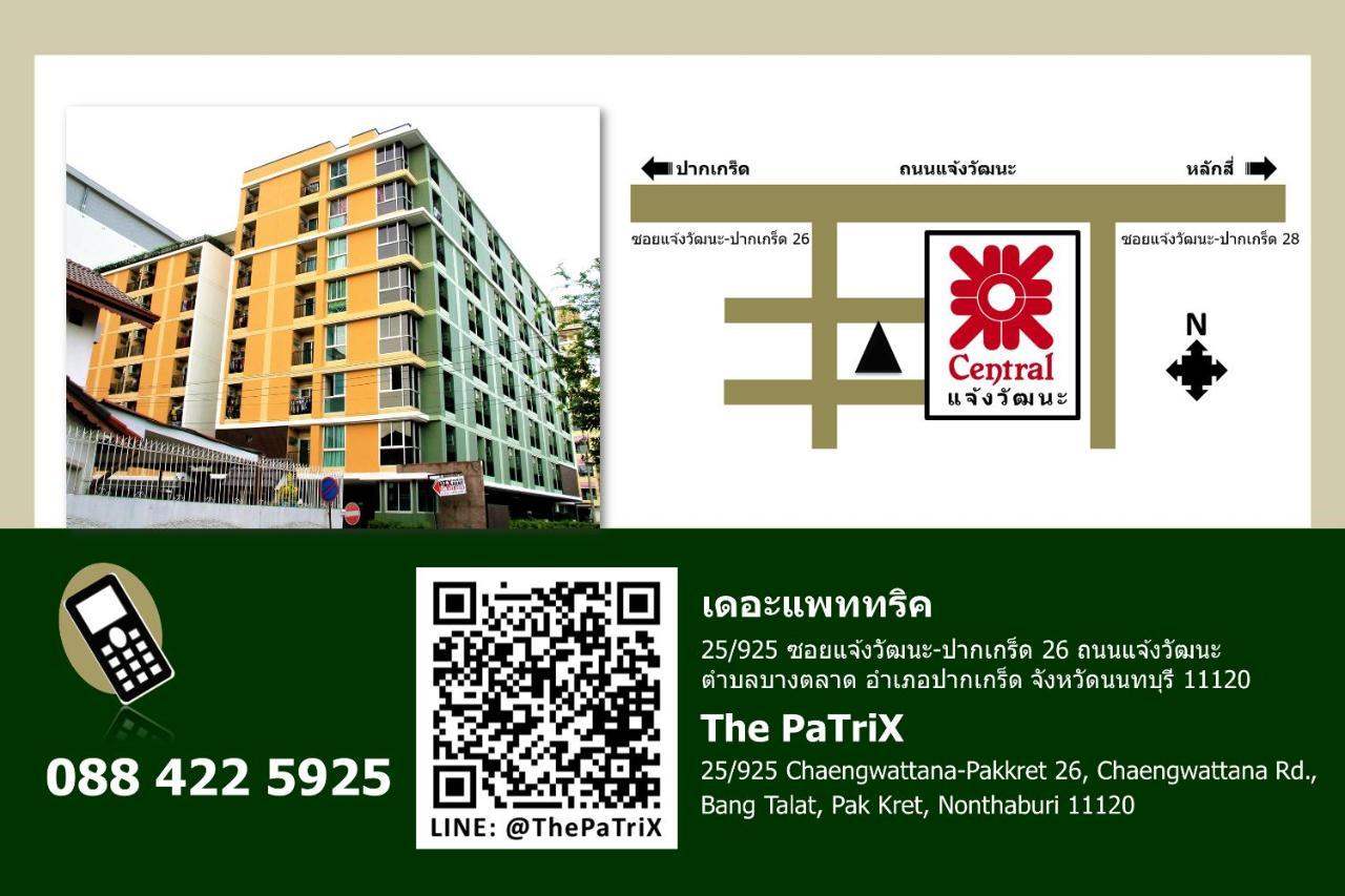 The Patrix Chaengwattana Aparthotel Nonthaburi Exterior foto
