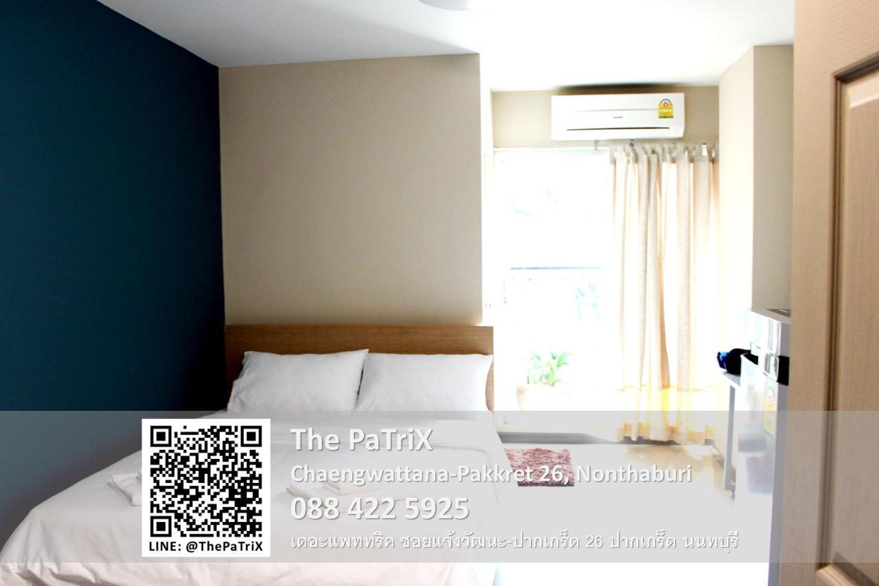 The Patrix Chaengwattana Aparthotel Nonthaburi Exterior foto