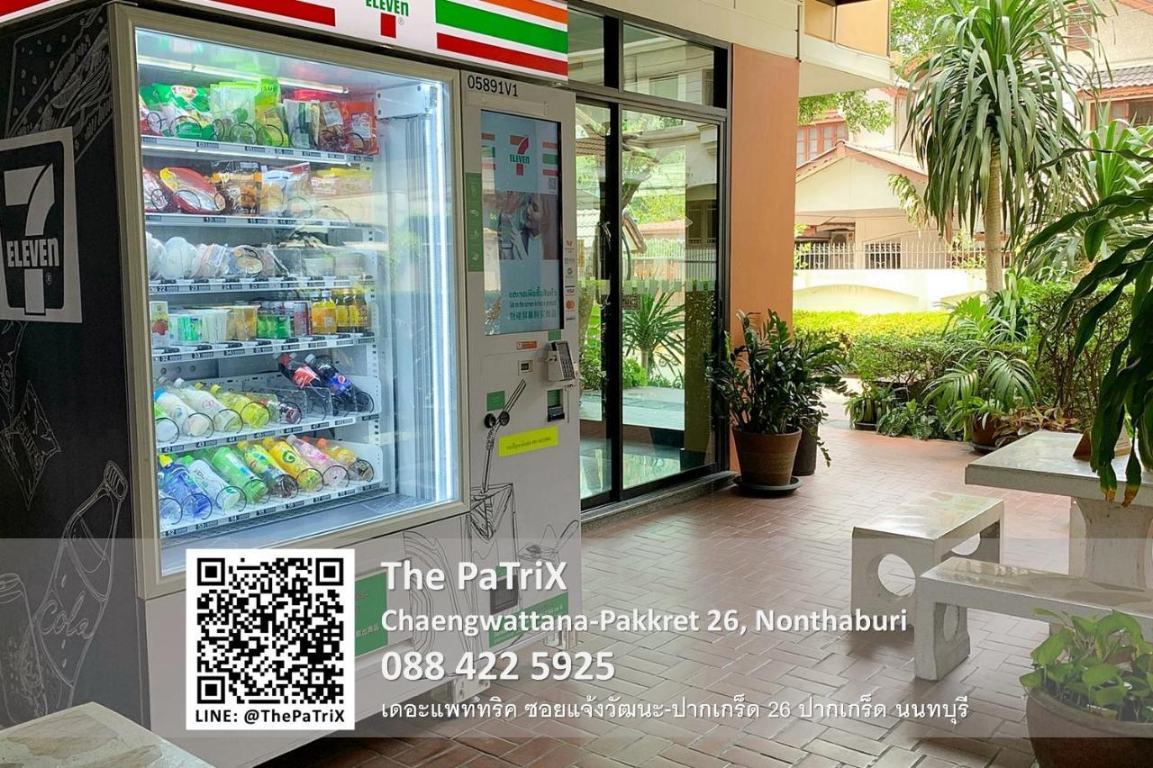 The Patrix Chaengwattana Aparthotel Nonthaburi Exterior foto
