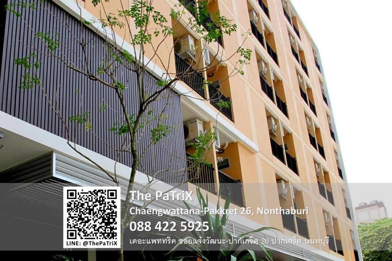 The Patrix Chaengwattana Aparthotel Nonthaburi Exterior foto