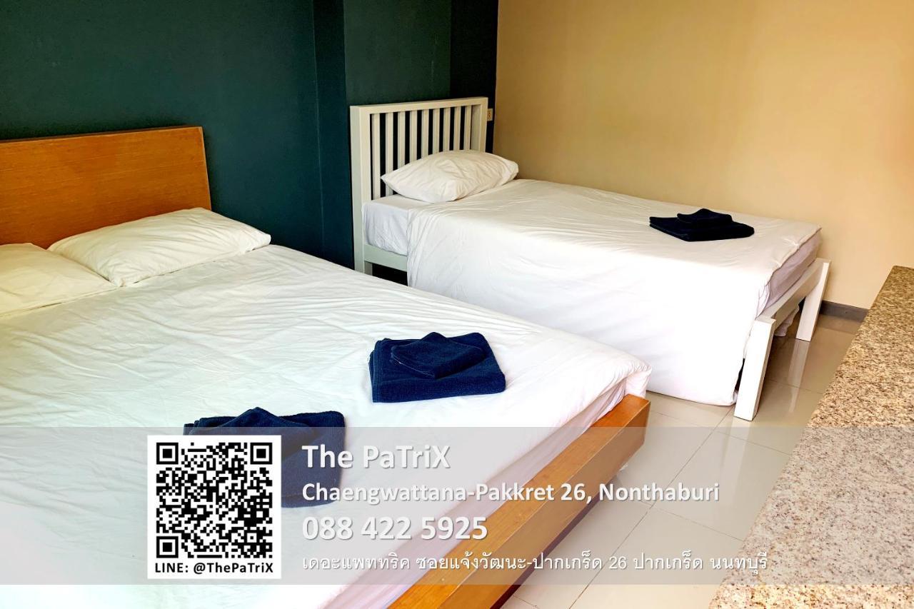The Patrix Chaengwattana Aparthotel Nonthaburi Exterior foto