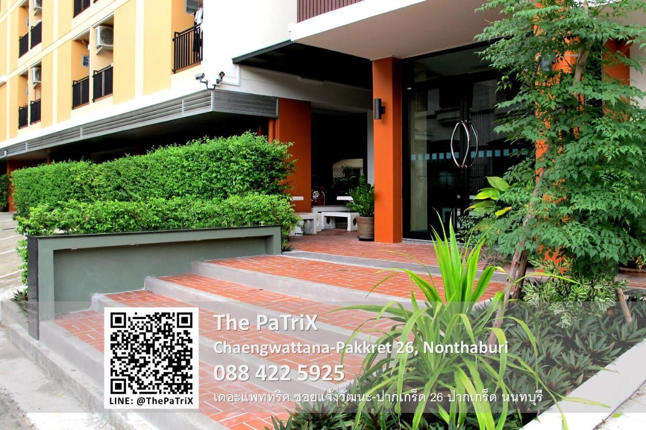 The Patrix Chaengwattana Aparthotel Nonthaburi Exterior foto