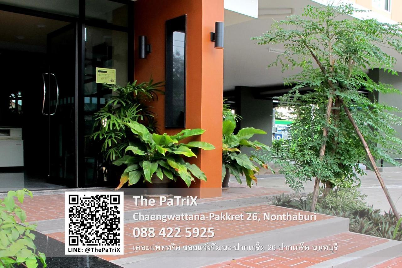 The Patrix Chaengwattana Aparthotel Nonthaburi Exterior foto