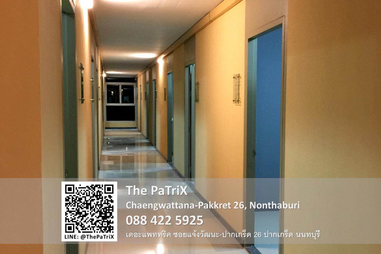 The Patrix Chaengwattana Aparthotel Nonthaburi Exterior foto