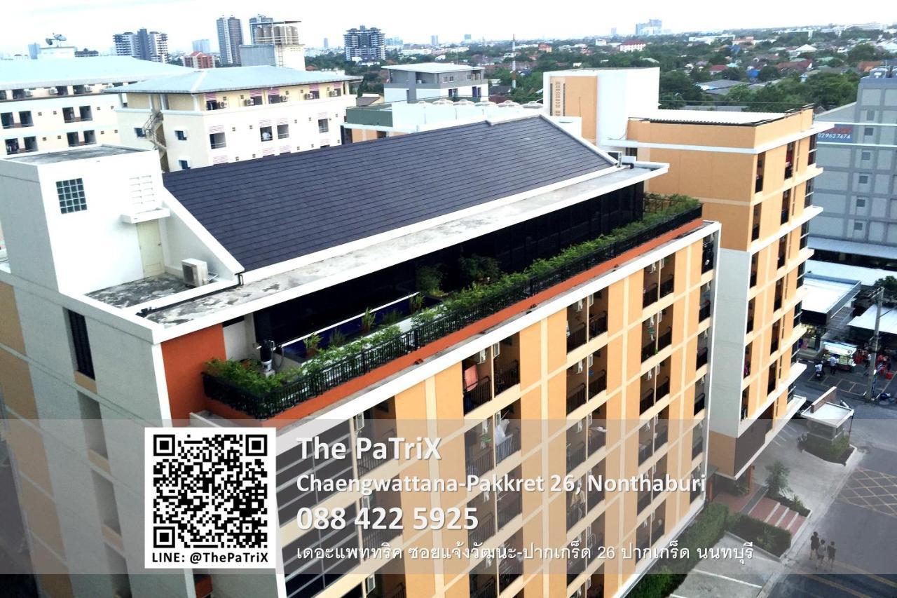 The Patrix Chaengwattana Aparthotel Nonthaburi Exterior foto