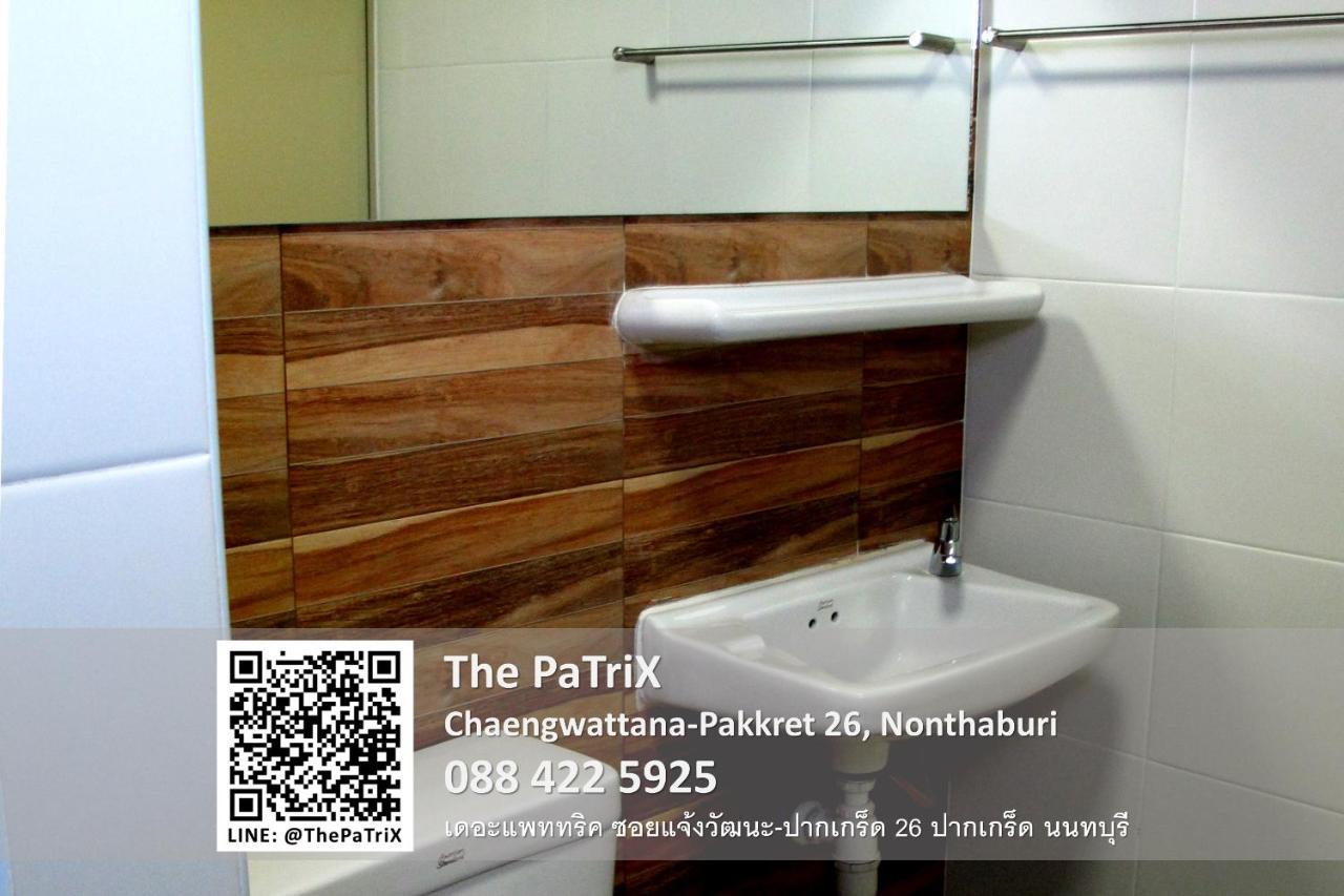 The Patrix Chaengwattana Aparthotel Nonthaburi Exterior foto